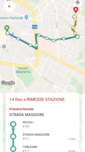 WeBus - Bus Bologna e Ferrara screenshot