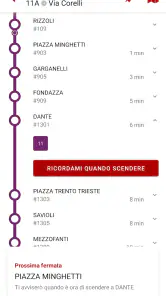 WeBus - Bus Bologna e Ferrara screenshot