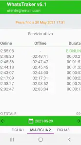 WhatsTraker screenshot