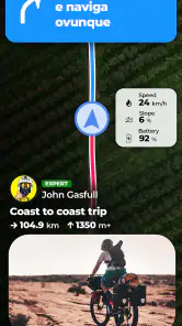 WHIP LIVE Moto, Bici, Trekking screenshot