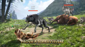 Wolf Game: Wild Animal Wars screenshot