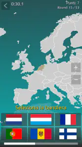 World Map Quiz screenshot