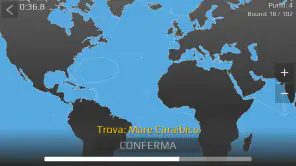 World Map Quiz screenshot