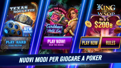 WSOP - Poker Texas Holdem 4