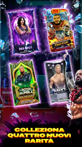 WWE SuperCard - Carte da gioco screenshot