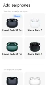 Xiaomi Earbuds screenshot