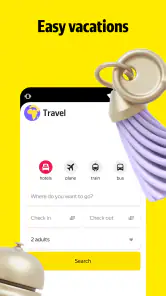 Yandex Go: Taxi Food Delivery screenshot