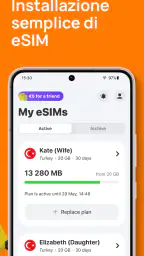 Yesim: eSIM Internet Viaggi 3