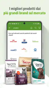 zooplus - prodotti per animali screenshot