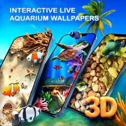 Fondo de Acuario 3D Vivo 1