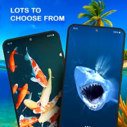 Fondo de Acuario 3D Vivo 3
