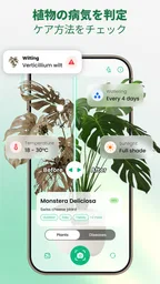 AI植物スキャン：判定・照度計 2