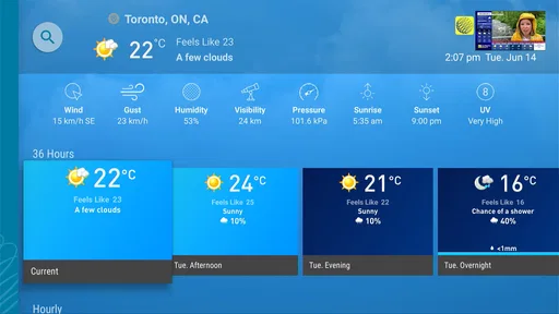 The Weather Network TV App 1