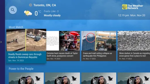 The Weather Network TV App 8