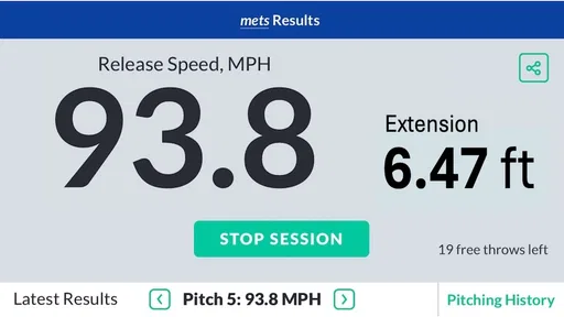 SmartPitch Speed Gun w Hitting 1