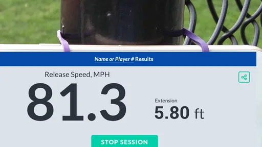 SmartPitch Speed Gun w Hitting 6