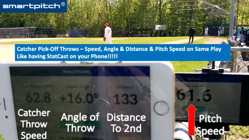 SmartPitch Speed Gun w Hitting 7