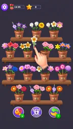 花マージ - マッチパズル, フラワー, 花のゲーム 2