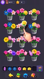 花マージ - マッチパズル, フラワー, 花のゲーム 4
