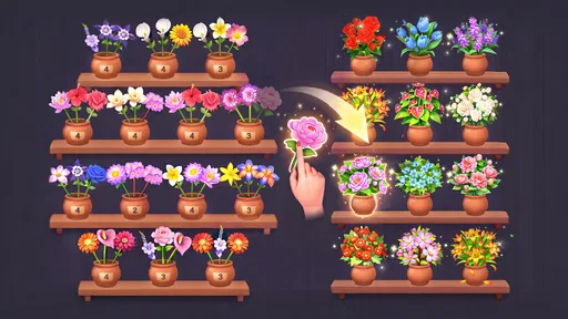 花マージ - マッチパズル, フラワー, 花のゲーム 7