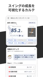 楽天ゴルフスコア管理 GPS距離・高低差の計測・スイング解析 4