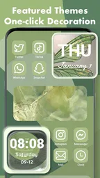 Widgets Art - Wallpaper, Theme 7