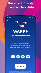 1.1.1.1 + WARP: Safer Internet 4