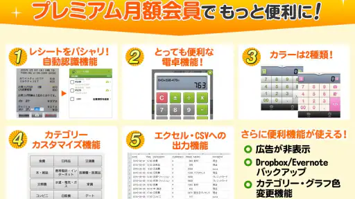 2秒家計簿『おカネレコ』-簡単シンプル家計簿アプリ 初心者 8