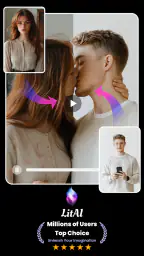 AIキス動画＆AIハグ動画 -LitAI 1