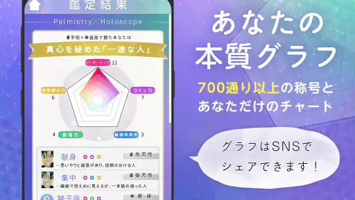 AI手相鑑定Libra - カメラで診断する手相占いアプリ 4