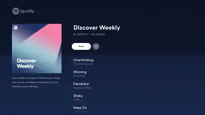 Android TV用Spotifyミュージック screenshot