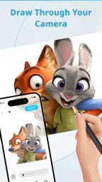 AR Draw Cartoon - Anime Sketch 1