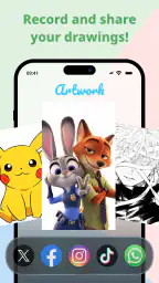 AR Draw Cartoon - Anime Sketch 5