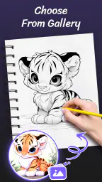 AR お 絵 描 き アプリ- スケッチ 線画 絵 画 5