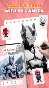 AR描画：アニメの描き方を学ぶ screenshot