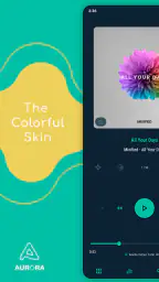 Aurora - Poweramp Skin 1
