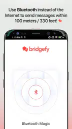 Bridgefy: インターネット不要のメッセージアプリ 1
