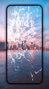 Broken Screen - Funny Sound screenshot