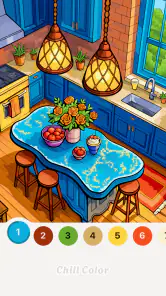 Chill Color - Paint by Number screenshot
