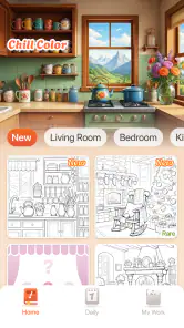 Chill Color - Paint by Number screenshot
