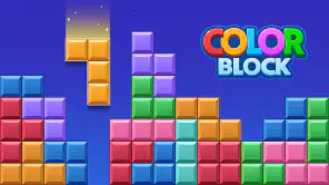 カラーブロック：脳トレパズル(ColorBlock) screenshot