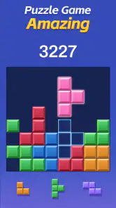 カラーブロック：脳トレパズル(ColorBlock) screenshot