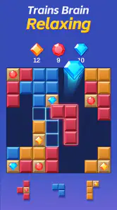 カラーブロック：脳トレパズル(ColorBlock) screenshot