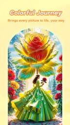 Color Master: 塗り絵&番号別カラー&塗り分ける 5