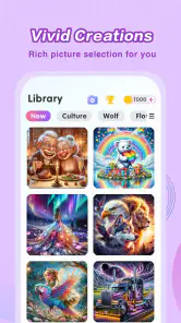 Color Master: 塗り絵&番号別カラー&塗り分ける screenshot