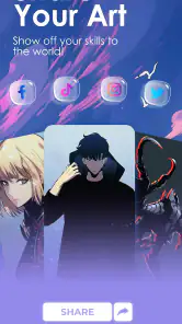 Draw Anime: AR Sketch & Trace screenshot