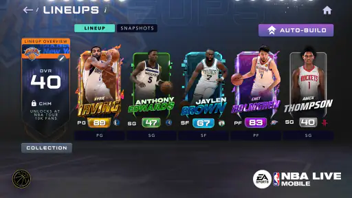 EA SPORTS™ NBA LIVE Mobile 7