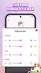 かわいい絵文字バッテリー 4
