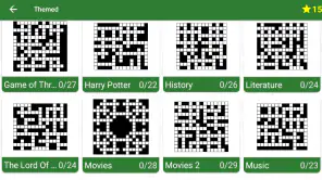 English Crossword Puzzle screenshot