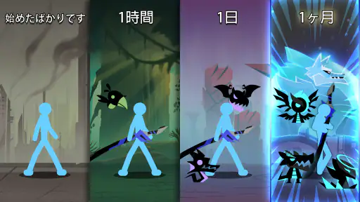 Epic Stickman: Idle RPG War 2